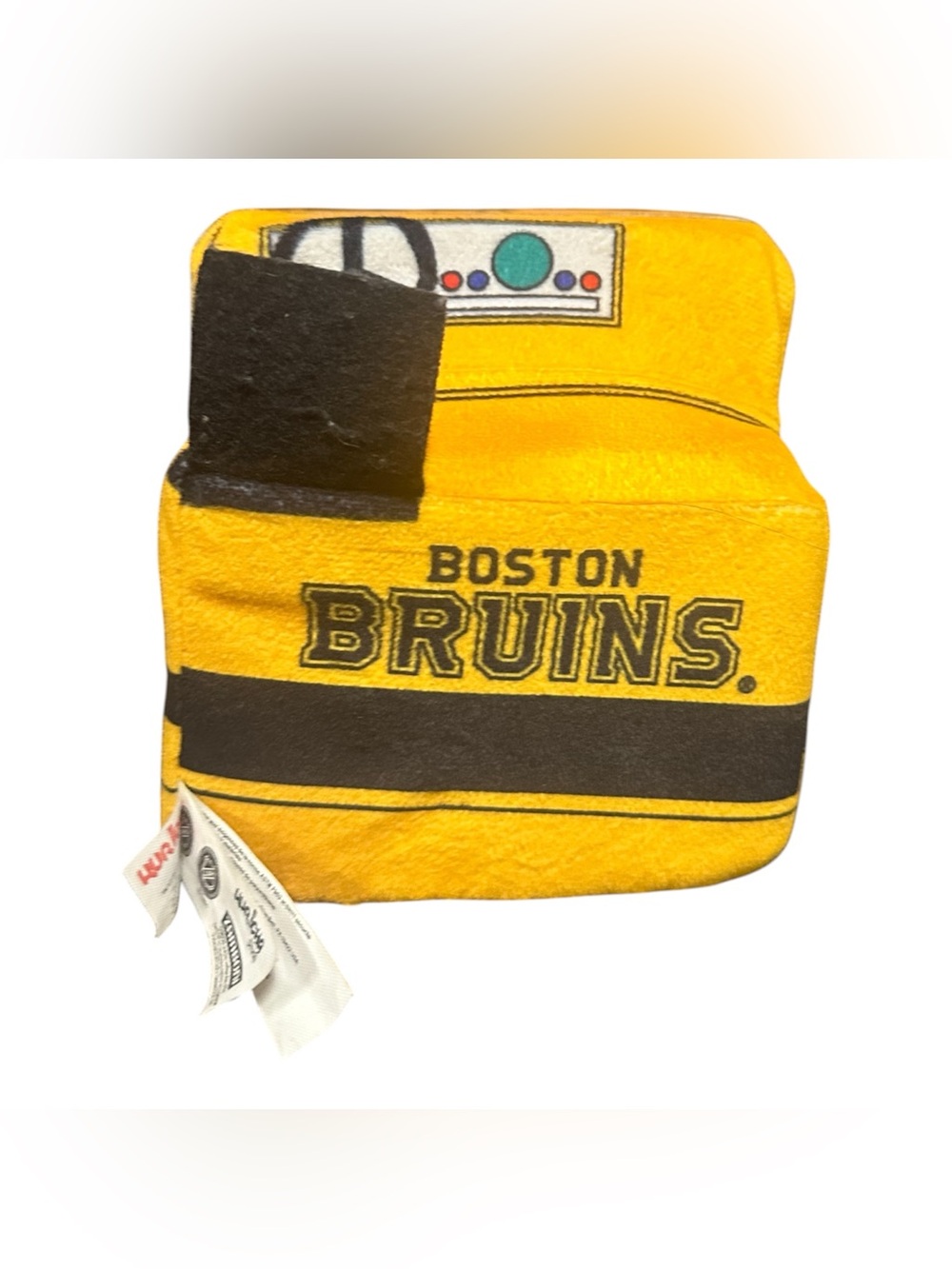 NHL Hockey Boston Bruins Yellow Zamboni Stuffed Plush Toy - Picture 5 of 8